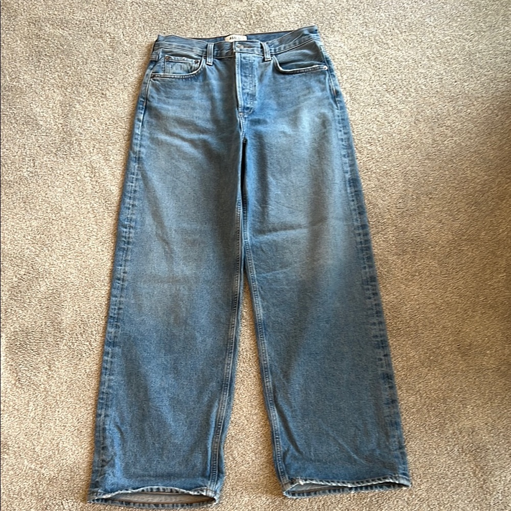 Agolde Low Slung Baggy 30.5” size 26
